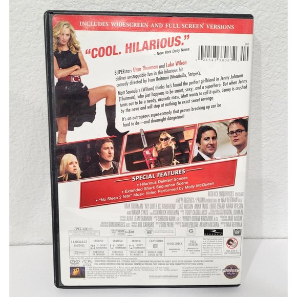 My Super Ex-Girlfriend 2006 Full/Widescreen DVD - Picture 5 of 5